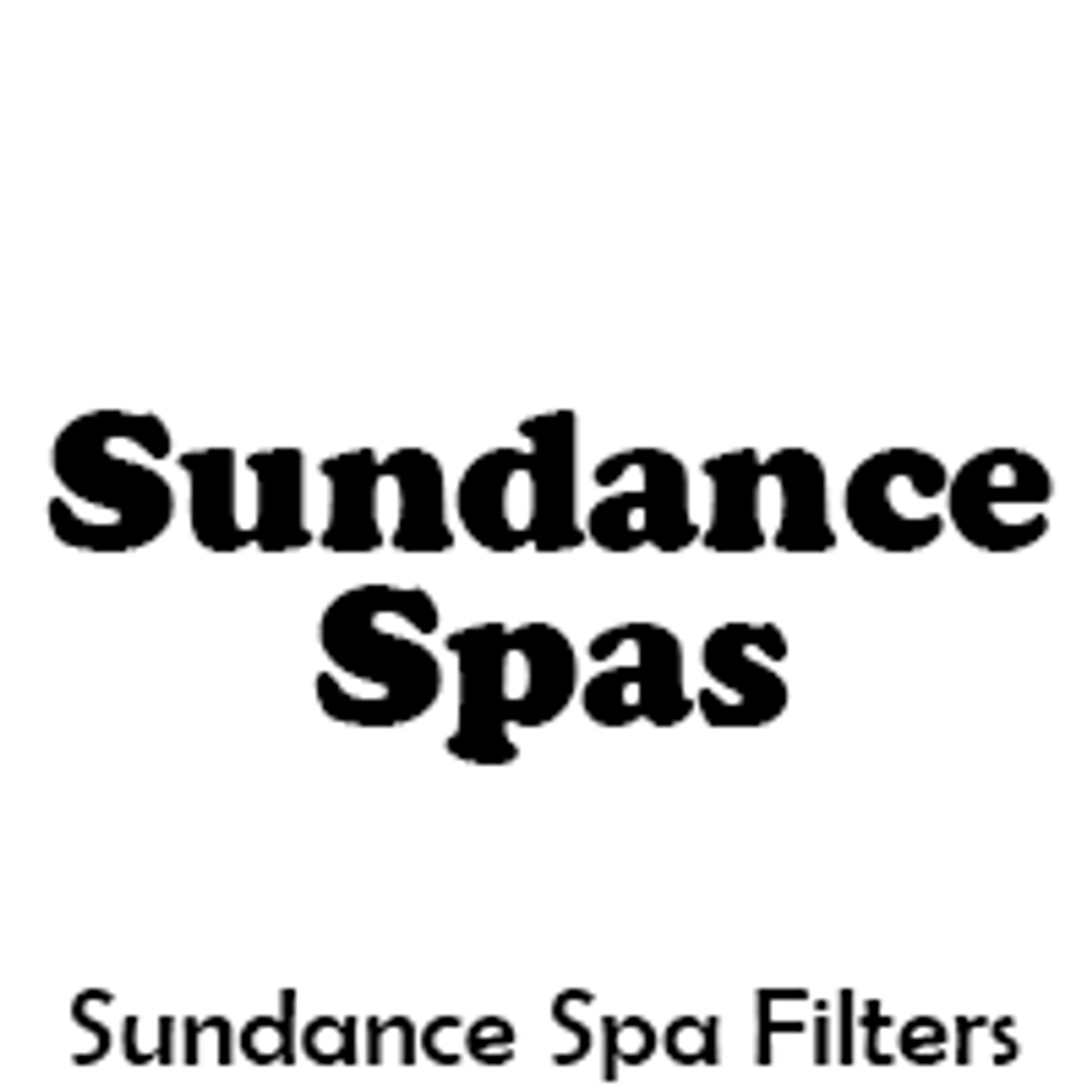 Sundance® Spa Filters